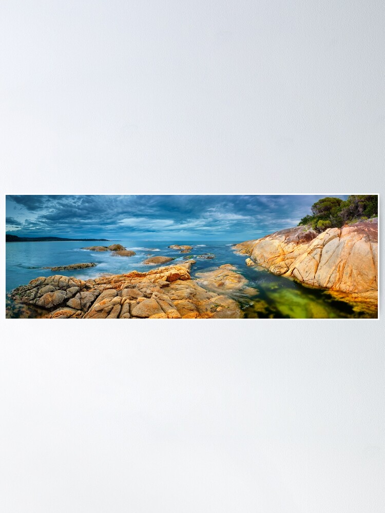 Alternate view of Wingan Inlet, Croajingolong National Park, Victoria, Australia Poster