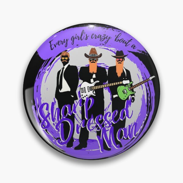 Item preview, Sharp Dressed Man - Purple designed and sold by Mean-Musician.