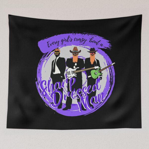 Item preview, Sharp Dressed Man - Purple designed and sold by Mean-Musician.