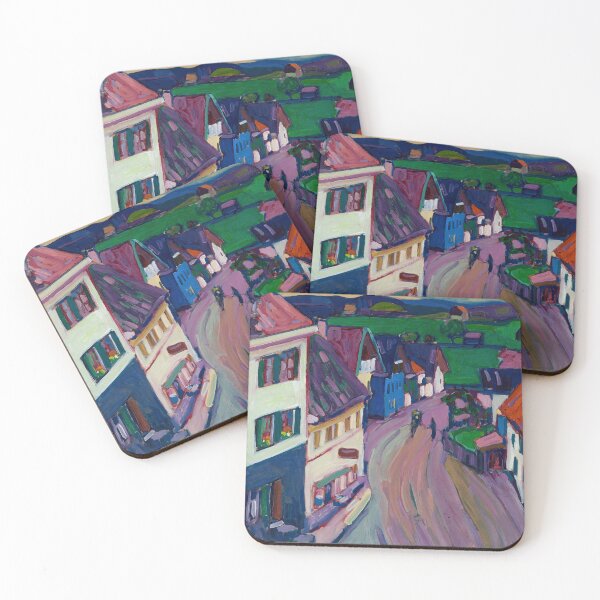 Item preview, Wassily Kandinsky "Murnau – View from the window of the Griesbräu" designed and sold by sunny-007.