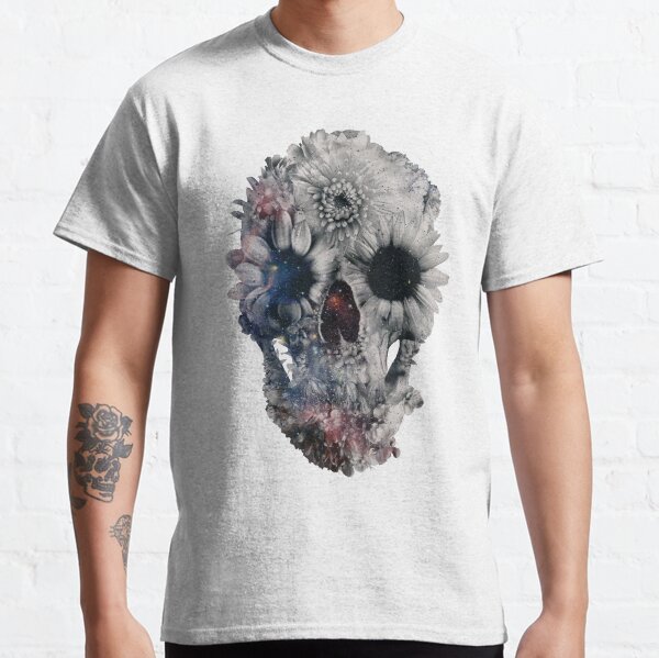 Floral Skull 2 Classic T-Shirt
