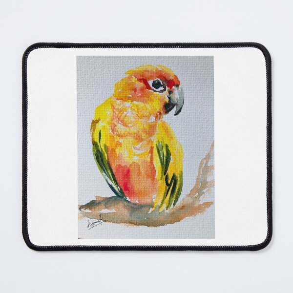 Item preview, Sunconure parrot  designed and sold by AnjuPaintings.