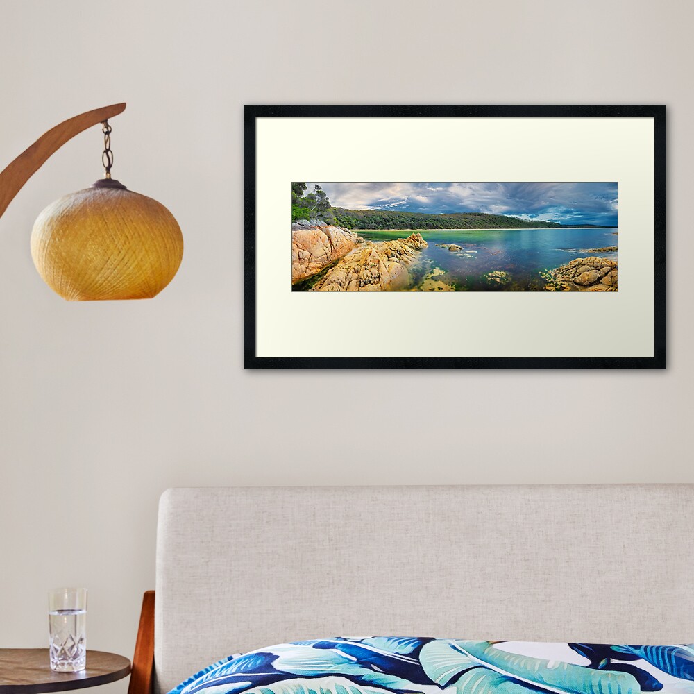 Wingan Inlet, Croajingolong National Park, Victoria, Australia Framed Art Print
