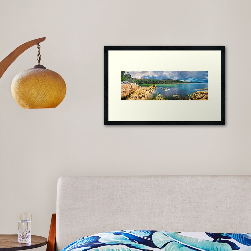 Wingan Inlet, Croajingolong National Park, Victoria, Australia Framed Art Print