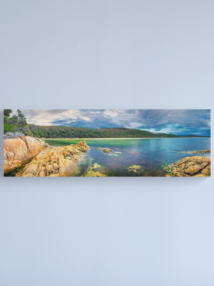 Alternate view of Wingan Inlet, Croajingolong National Park, Victoria, Australia Canvas Print