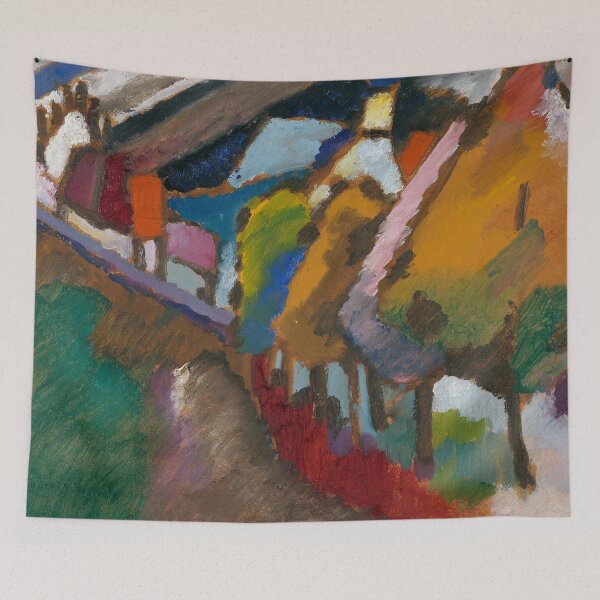 Item preview, Wassily Kandinsky "Murnau – Castle and Church" designed and sold by sunny-007.