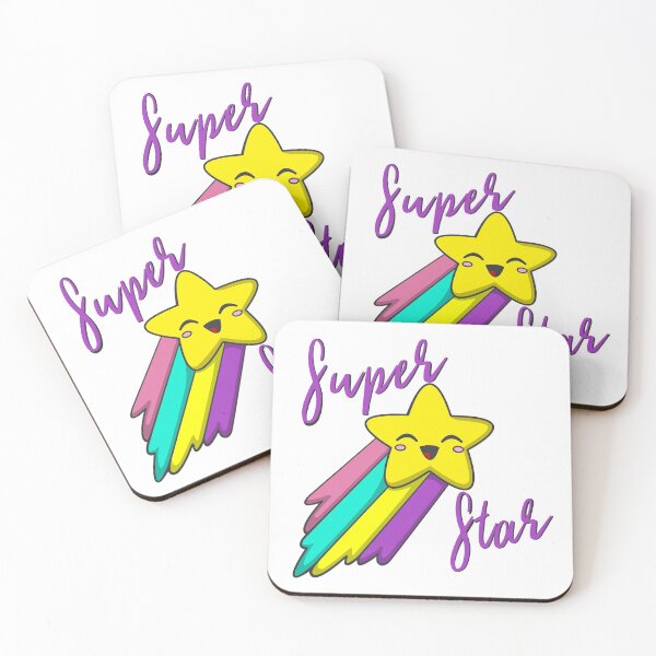 Item preview, Cute Kawaii Purple Print SUPER STAR Babi - *STAR* designed and sold by Pbdazzler23.