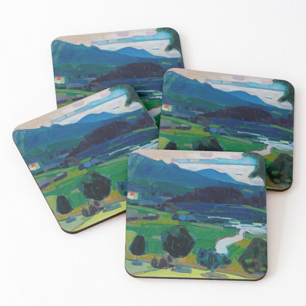 Item preview, Wassily Kandinsky "Murnau – View over the Staffelsee" designed and sold by sunny-007.