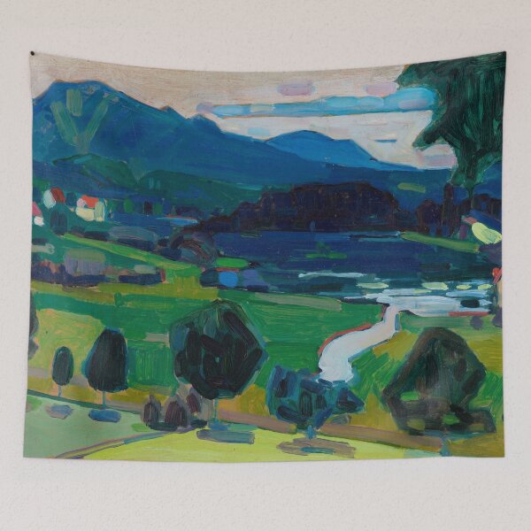 Item preview, Wassily Kandinsky "Murnau – View over the Staffelsee" designed and sold by sunny-007.