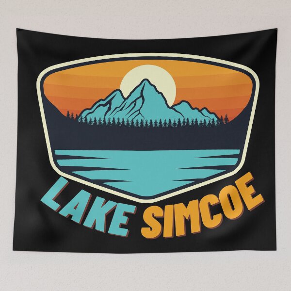 Item preview,  Fishing On Lake Simcoe-Lake Simcoe in southern Ontario Canada designed and sold by Red-ElYoubi.