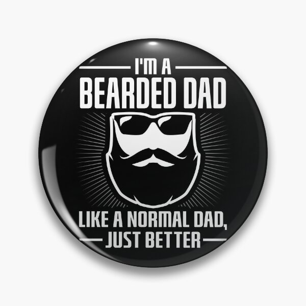 Artikelvorschau, Ich bin ein bärtiger Papa, lustiger Schnurrbart-Daddy, keine Rasur, bärtig entworfen und verkauft von Merchking1.