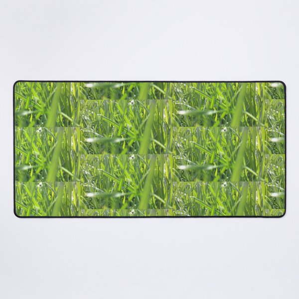 In The Grass Desk Mat