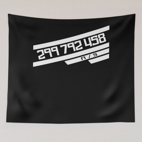 Item preview, Astronomy 299 792 458 m  s Speed Of Light designed and sold by MollyGreen01.