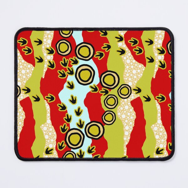 Item preview, Authentic Aboriginal Art - Emu Tracks 2 designed and sold by HogarthArts.