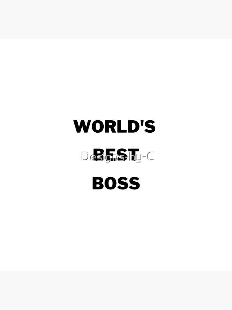 "the office Michael Scott world's best boss quote " Poster for Sale by