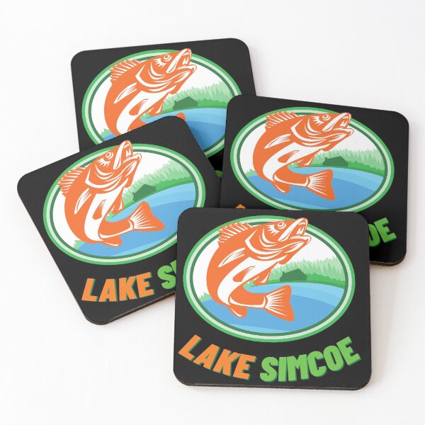 Item preview, Fishing On Lake Simcoe-Lake Simcoe in southern Ontario Canada designed and sold by Red-ElYoubi.