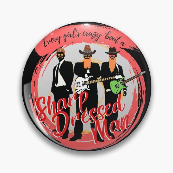 Item preview, Sharp Dressed Man - Red designed and sold by Mean-Musician.