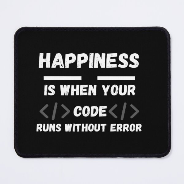 Item preview, Programmer Happiness Is Funny Programming jokes designed and sold by Nero9o.