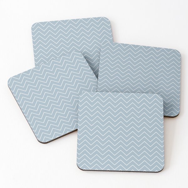 Item preview, Dusty Blue Chevron designed and sold by thelustrous.