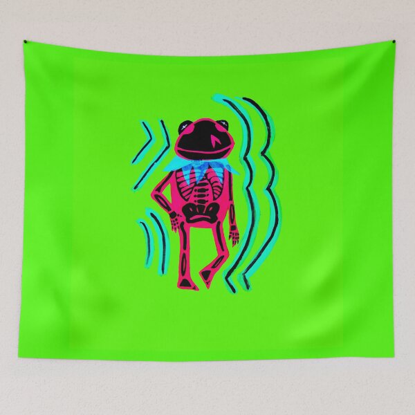 Item preview, Frog Skeleton designed and sold by CosmicThing.