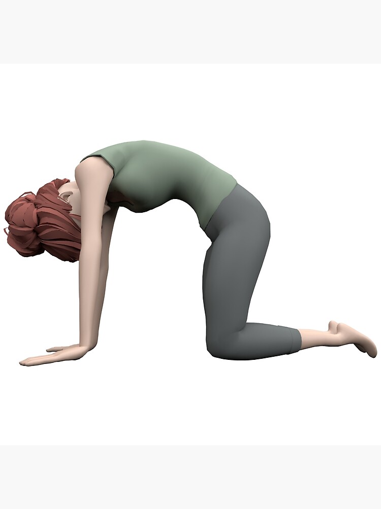 « Yoga - La pose du Chat » par Pidl