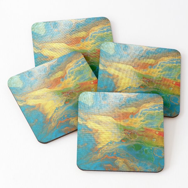Item preview, Teal Abstract 1 designed and sold by Erin-J-Artistry.