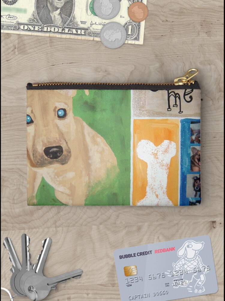 Thumbnail 3 of 4, Zipper Pouch, Save Me 2 designed and sold by ppprincess.