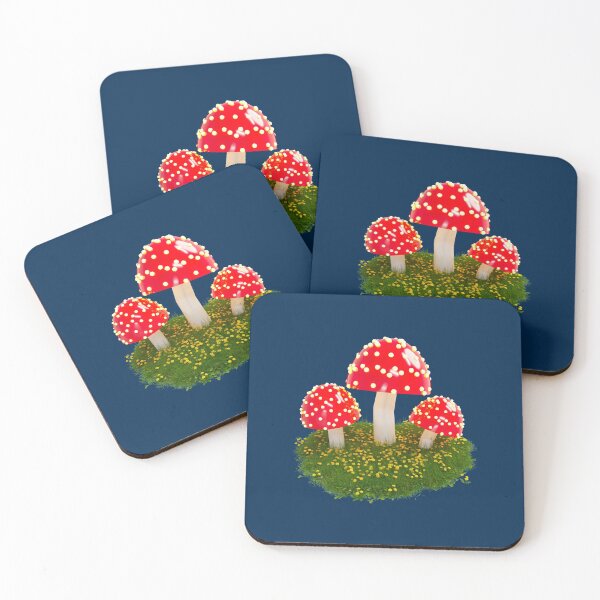 Item preview, Mushrooms in a meadow designed and sold by bradm50.
