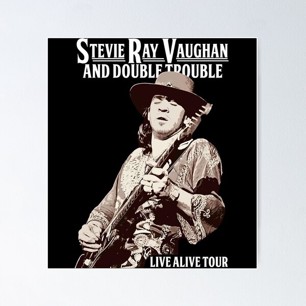 STEVIE RAY VAUGHAN アントンズ　ソロライブポスター STEVIE RAY VAUGHAN アントンズ ソロライブポスター SRV Live