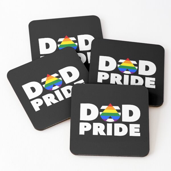Item preview, Dad Pride Ally. LGBTQ Pride designed and sold by Subtle Pride Shop.