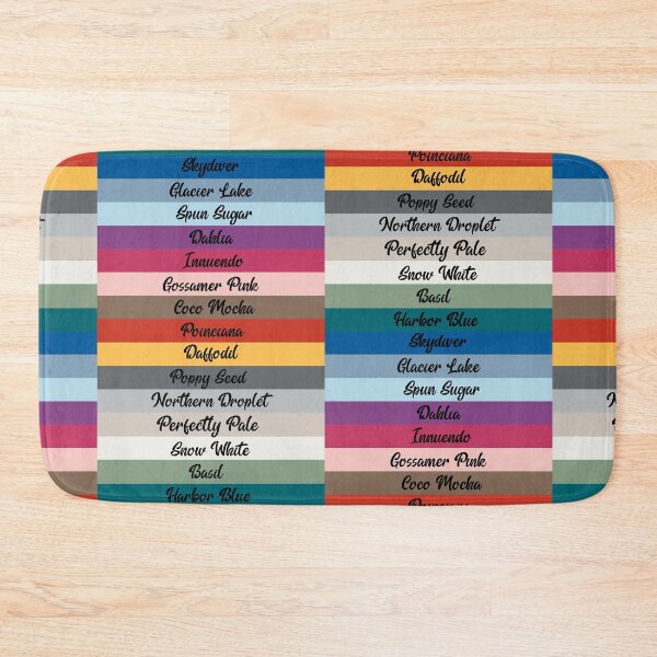 Item preview,   ALL THE COLORS OF NEW YORK FASHION WEEK NAMED- NEW YORK FASHION WEEK 2022 SPRING SUMMER designed and sold by ozcushions.