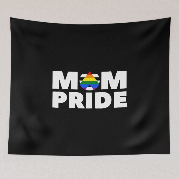 Item preview, Mom Pride Ally. LGBTQ Pride designed and sold by Subtle Pride Shop.