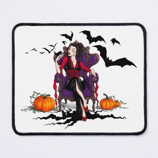 Item preview, Crazy Bat Witch, Brunette in Red designed and sold by Brina Williamson.