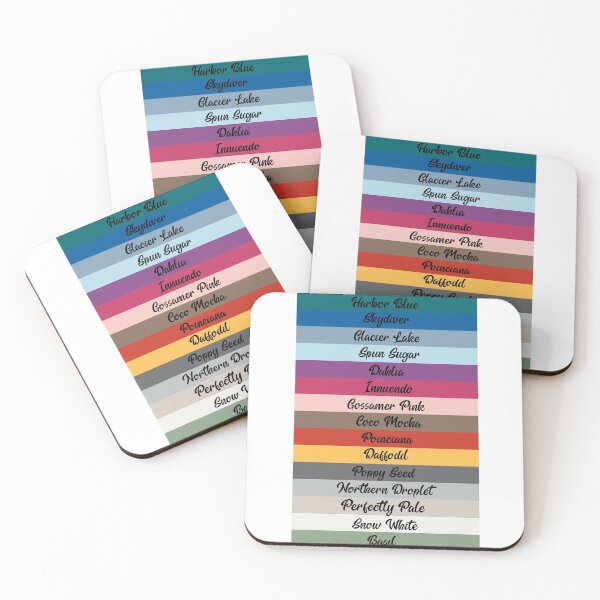Item preview,   ALL THE COLORS OF NEW YORK FASHION WEEK NAMED- NEW YORK FASHION WEEK 2022 SPRING SUMMER designed and sold by ozcushions.
