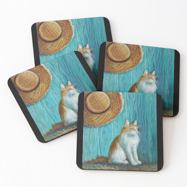 Item preview, Oil painting Cute FLUFFY Cat designed and sold by ChicagoDixon.