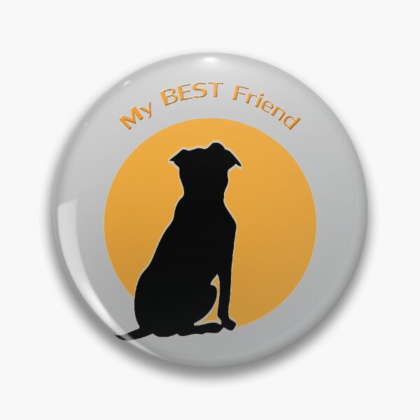 Item preview, dog my best friend silhouette designed and sold by Astralia.