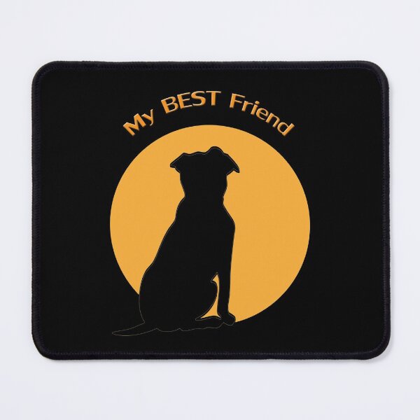 Item preview, dog my best friend silhouette designed and sold by Astralia.