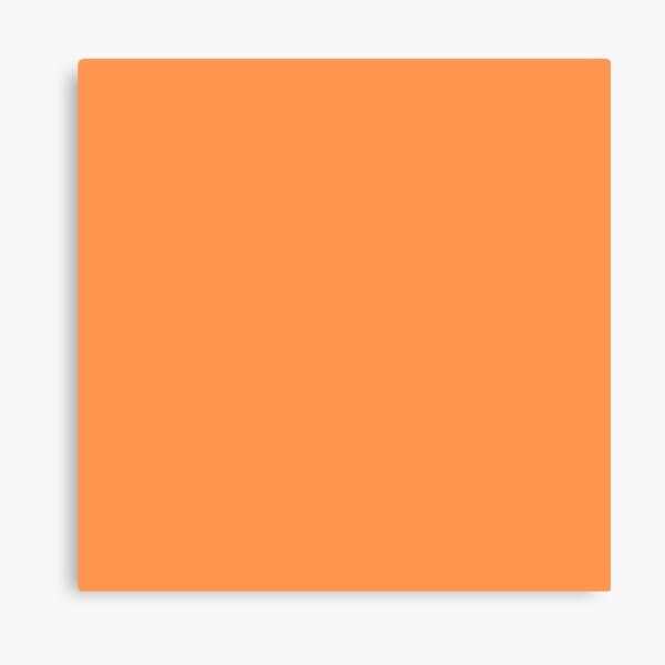 Orange Solid Color Wall Art for Sale | Redbubble