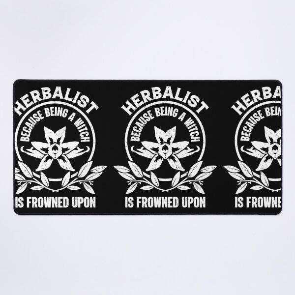 Item preview, Herbalist Because Being A Witch Is Frowned Upon | Amusing Herbology Halloween designed and sold by GravitiTees.