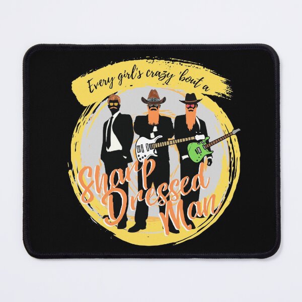 Item preview, Sharp Dressed Man - Yellow designed and sold by Mean-Musician.