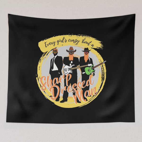Item preview, Sharp Dressed Man - Yellow designed and sold by Mean-Musician.