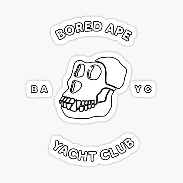 Bored Ape Yacht Club Sticker