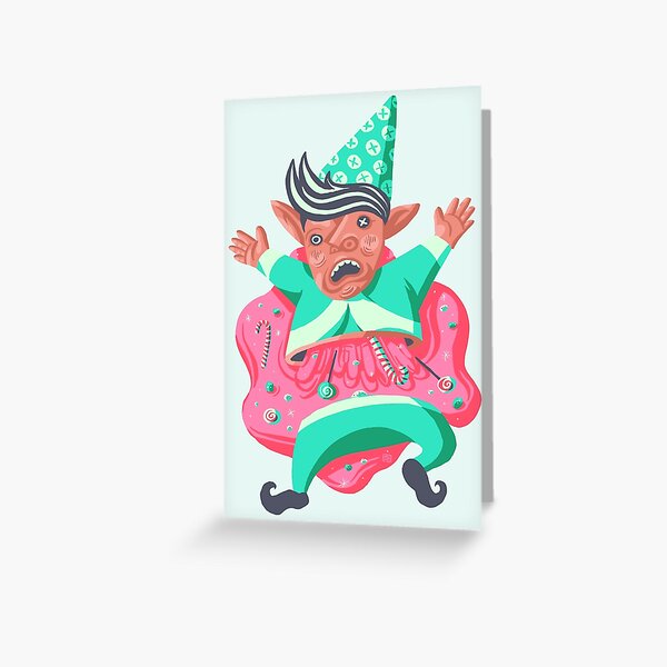 ShhhElves The Center is the Best Part Greeting Card