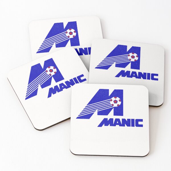 Item preview, Montreal Manic North American Soccer League 1981 Vintage Logo designed and sold by A Little Bit of  Everything.