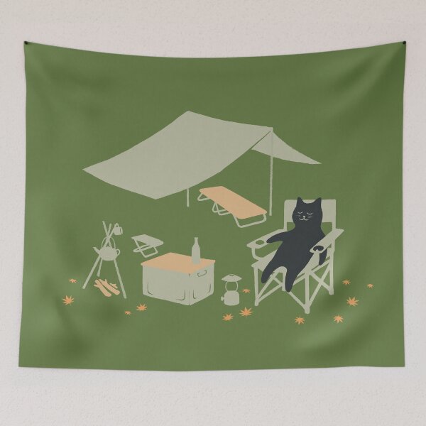 Item preview, Camping Meow  designed and sold by jimmytan.