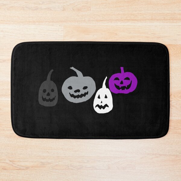 Item preview, Ace Jack-o-Lanterns Halloween. Asexual Pride designed and sold by Subtle Pride Shop.