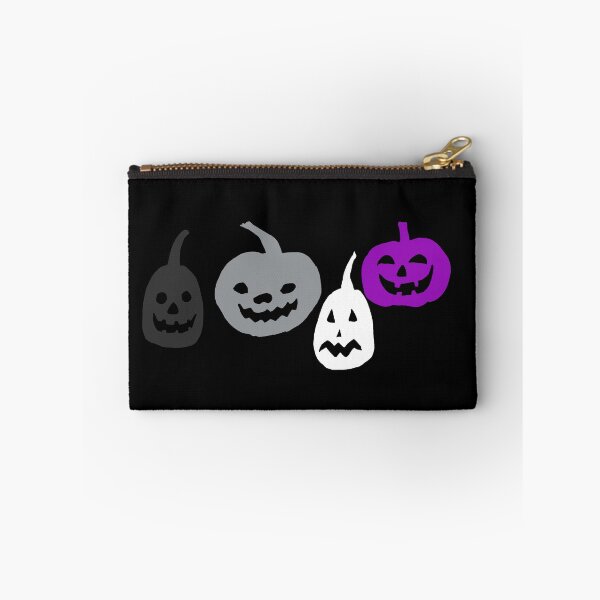 Item preview, Ace Jack-o-Lanterns Halloween. Asexual Pride designed and sold by Subtle Pride Shop.