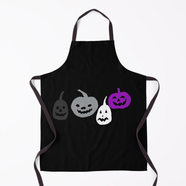 Item preview, Ace Jack-o-Lanterns Halloween. Asexual Pride designed and sold by Subtle Pride Shop.