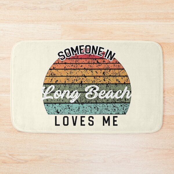 Item preview, United States Travel -- Someone in Long Beach Loves Me (Light Background) designed and sold by TheEditrix.