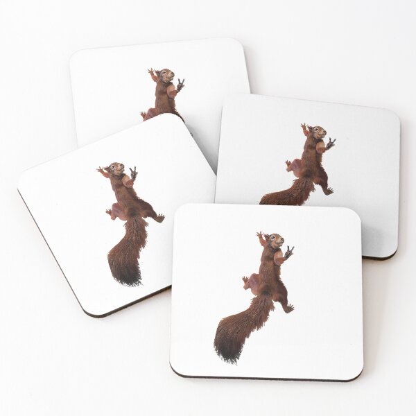 Item preview, Squirrel animal peace sign while Critter designed and sold by Rowena Jones.